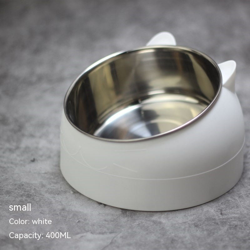 Stainless Steel Dog Bowl Double Bowl