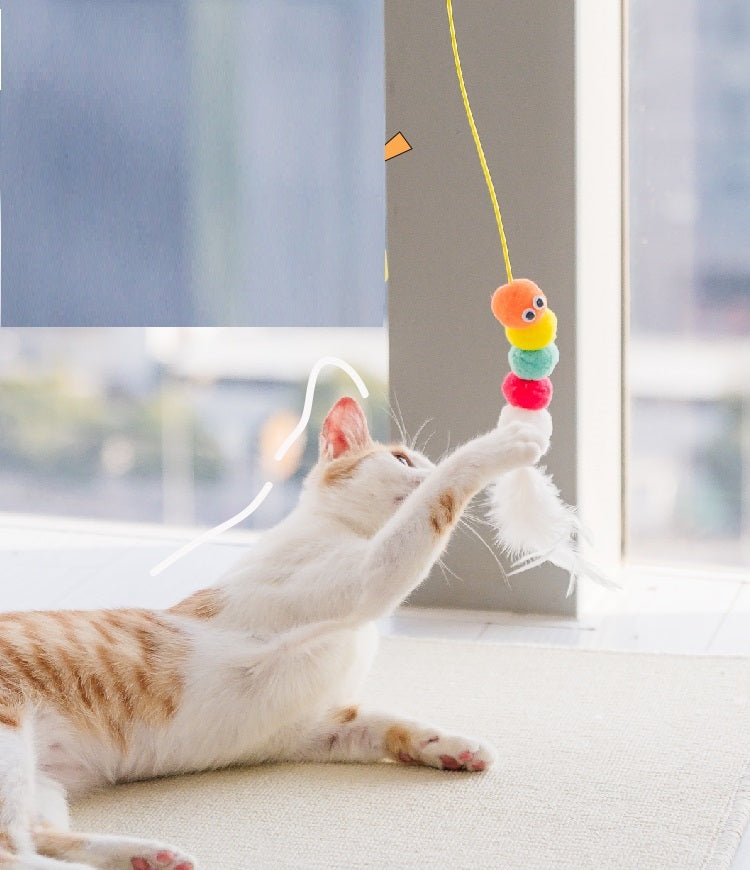 Cat Toys Simulated Cute Toys Funny Self-hey Interactive Toy