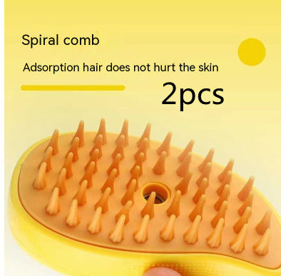 3 In 1 Cat Steam Brush Hair Removal Combs
