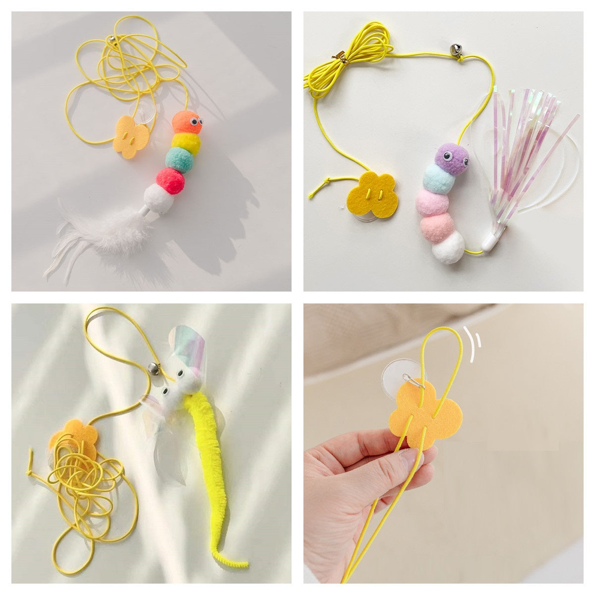 Cat Toys Simulated Cute Toys Funny Self-hey Interactive Toy