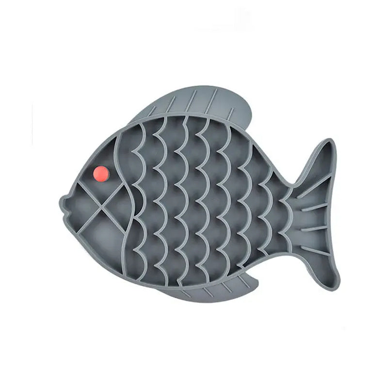 Silicone Lick Mat For Pet Dogs Food Plate Rice Bowl