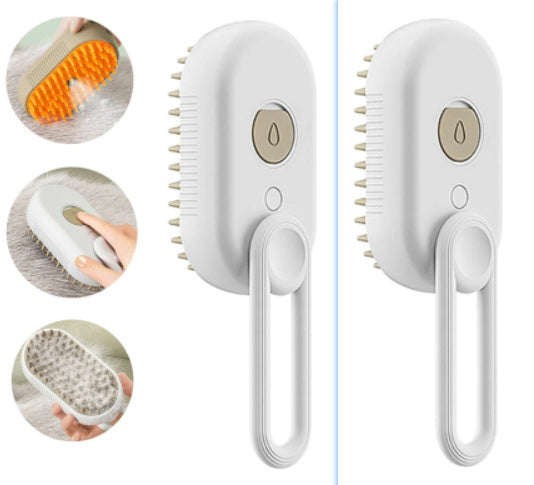 3 In 1 Cat Steam Brush for Pet