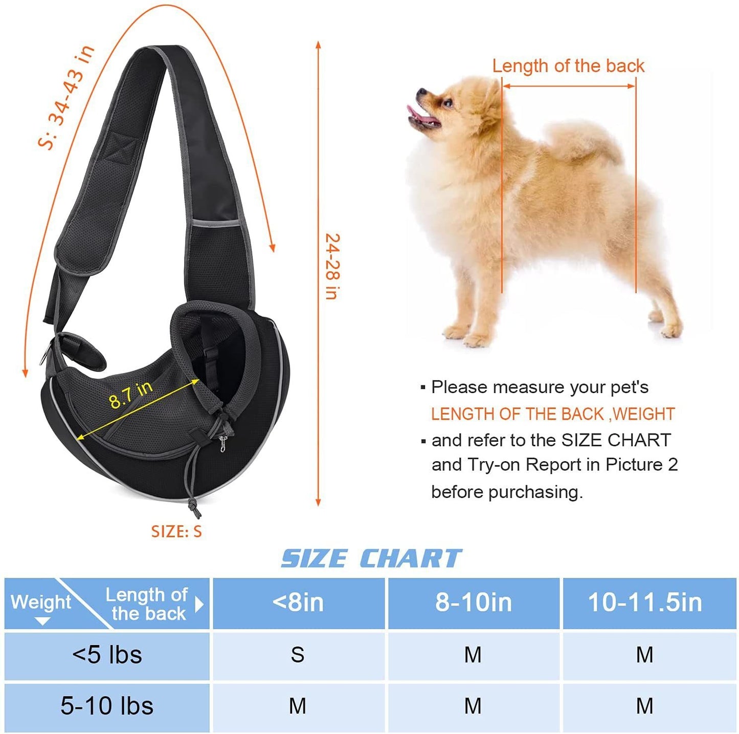 Women Outdoor Portable Carrying Pets Bag