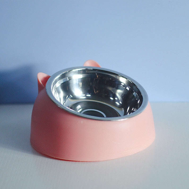 Stainless Steel Dog Bowl Double Bowl