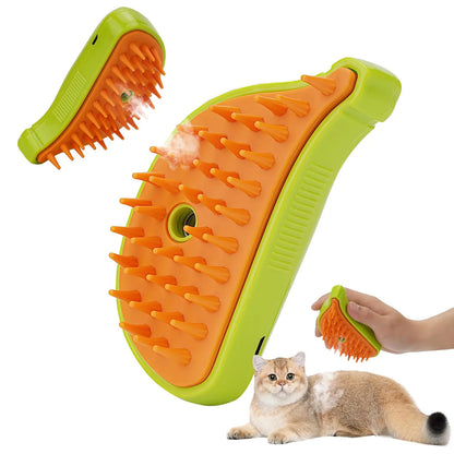 3 In 1 Pet Steam Brush Spray