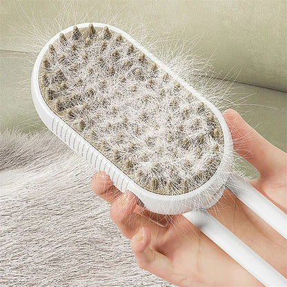 3 In 1 Cat Steam Brush for Pet