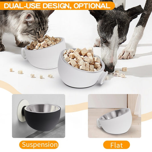 Magnetic Pet Bowl Cat Feeder Dog Foodbowl